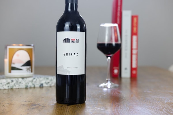 Naked Wines Stuart Bourne Four Men and a Shed Barossa Shiraz Review