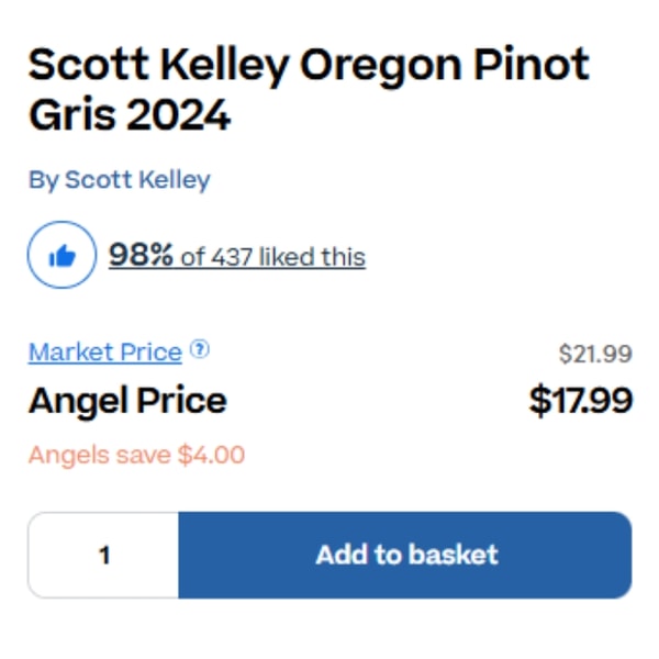 Naked Wines Scott Kelley Oregon Pinot Gris Review