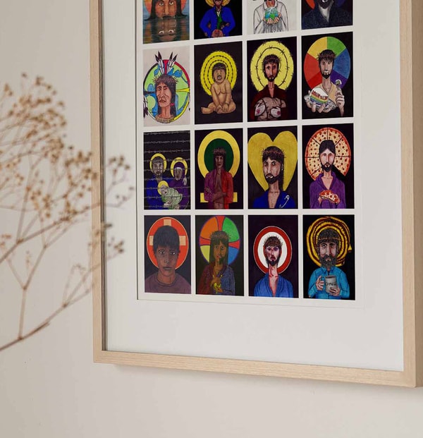 NakedPastor Christ Collage Print Review