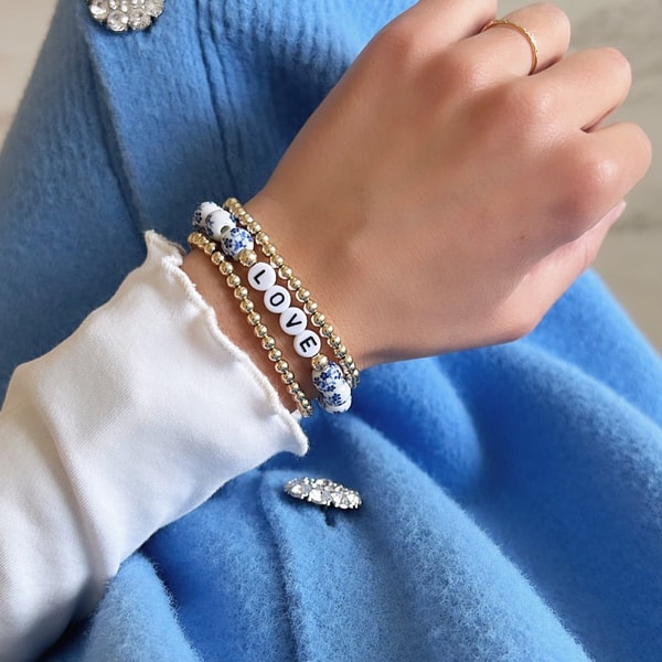 Names For Good Blue Porcelain Floral Bracelet Review