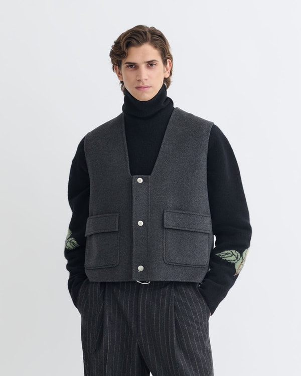 Nanushka Mykel Cropped Vest Review