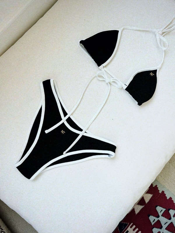 NATASHA TONIC Cacio e Pepe Bikini Top Review