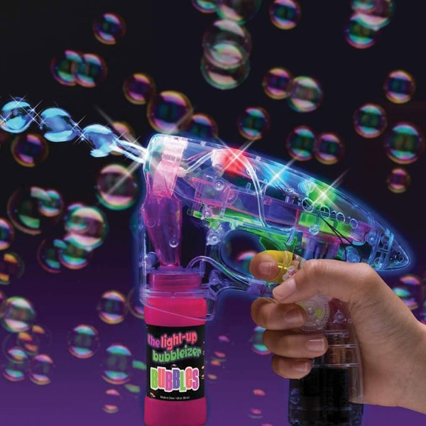 National Autism Resources LED Light Up Bubble Gun Review