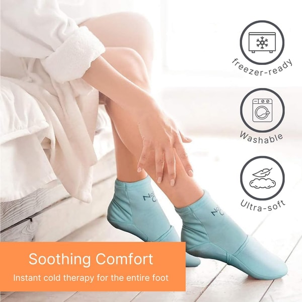 NatraCure Cooling Socks Cold Therapy Review