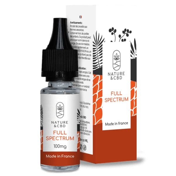 Nature et CBD E-liquide Full Spectrum Avis