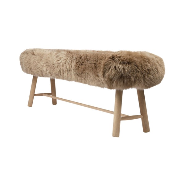 Natures Collection Theo Bank mit Lammfell Bewertung