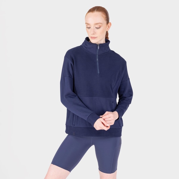 Naylors Aubrion Women&rsquo;s React Quarter Zip Sweater Midnight Review