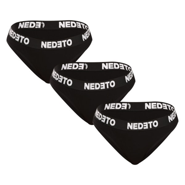 Nedeto.nl 3PACK Women&rsquo;s Nedeto Black Slip Beoordeling