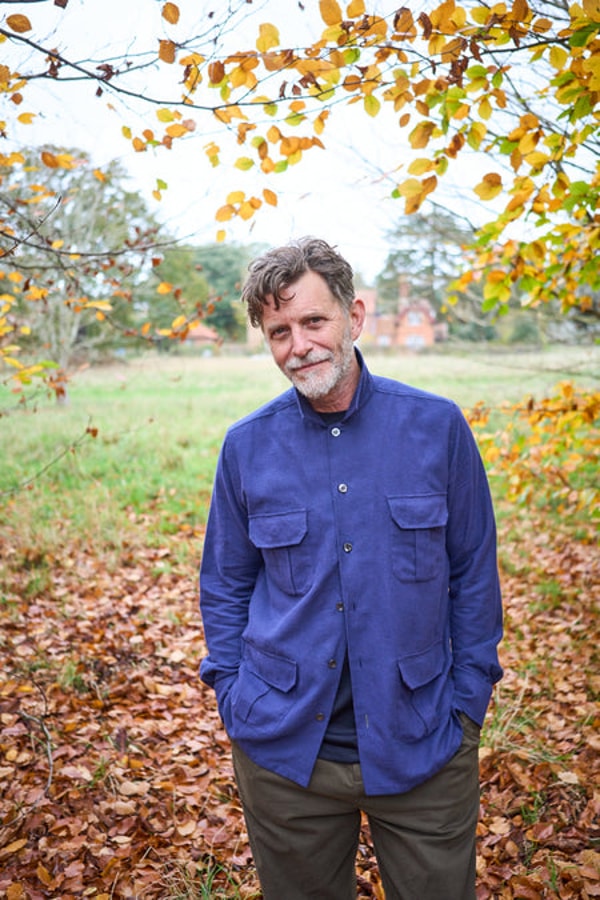 Neem London Recycled Italian Navy Flannel Overshirt Review