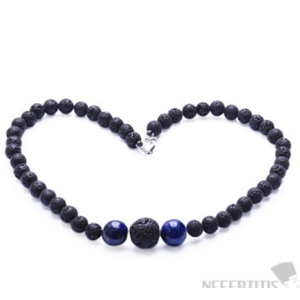 Nefertitis L&aacute;vov&yacute; kameň n&aacute;hrdeln&iacute;k s lapis lazuli Recenzia