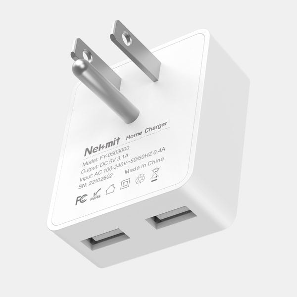 Nekmit 16W Ultra-Thin Dual USB Wall Charger Review