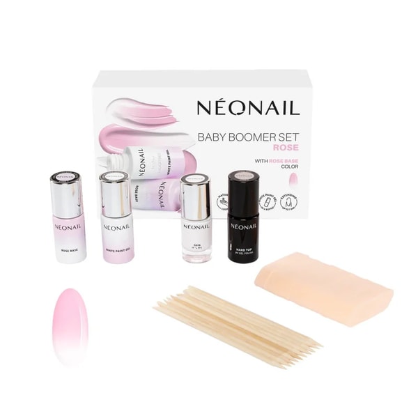Neonail Baby Boomer Set Rose Recenzja