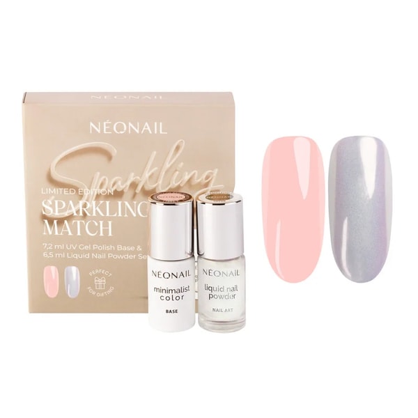 Neonail Sparkling Match Base & Liquid Powder Recenzja