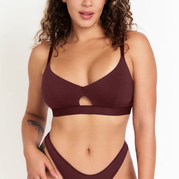 Net Positive Organic Cotton Keyhole Bra Review