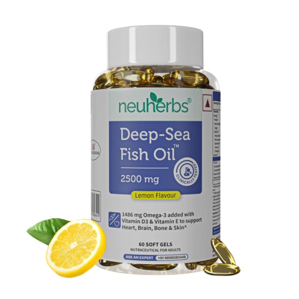 Neuherbs Deep Sea Fish Oil Capsules समीक्षा