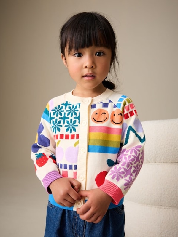 Next Multi Fun Printed Cardigan (3mths-7yrs) Review