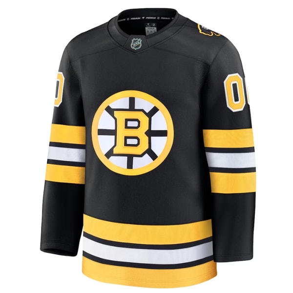 NHL Shop Men's Boston Bruins Fanatics Black Home Premium Custom Jersey Review