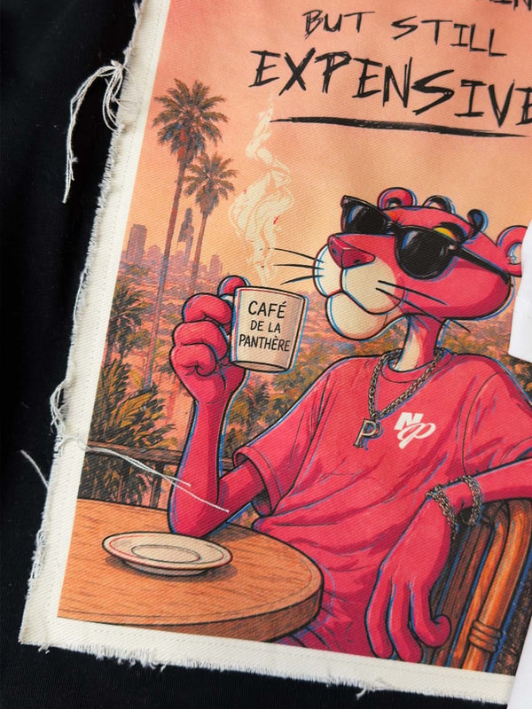 Nice Peace Caf&eacute; De La Panth&egrave;re Patch T-Shirt Bewertung