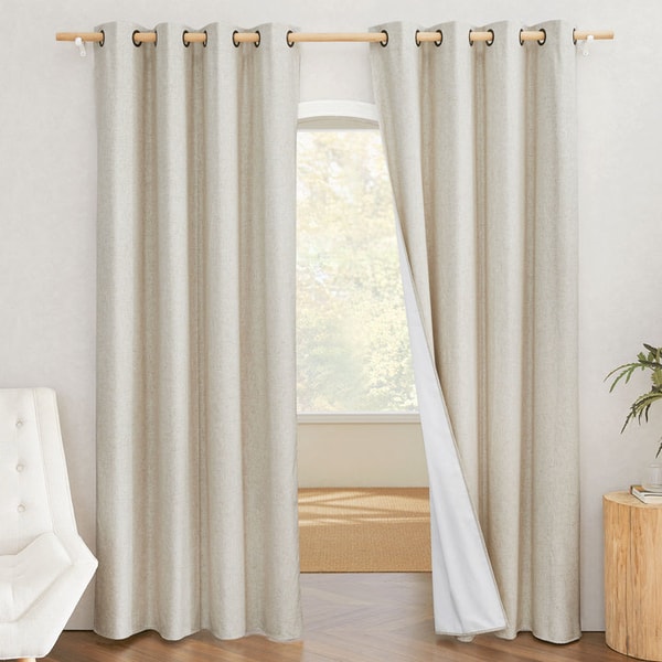 Nicetown Nova 100% Blackout Linen Custom Curtains Review