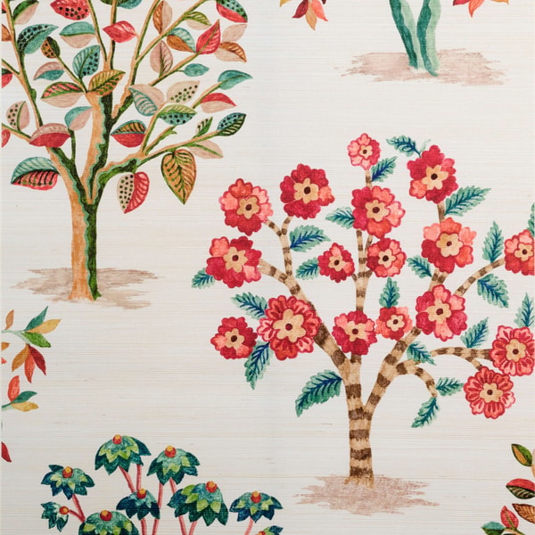Nina Campbell Honfleur Fener Grove Coral Teal Review