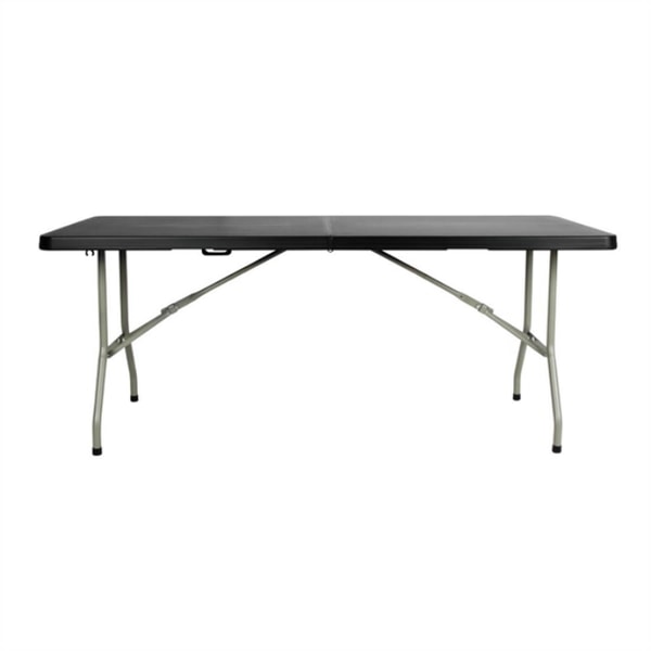 Nisbets Bolero Rechthoekige Centraal Opvouwbare Tafel 6ft Zwart Beoordeling