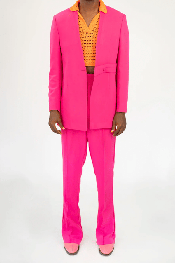 NKASIOBI Single Button Blazer Review