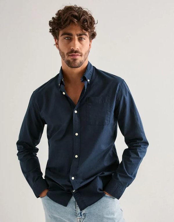 NLYMAN JJEOXFORD SHIRT LS NOOS Recension