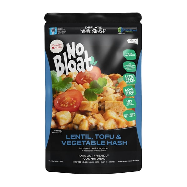 No Bloat Lentil, Tofu & Vegetable Hash Review