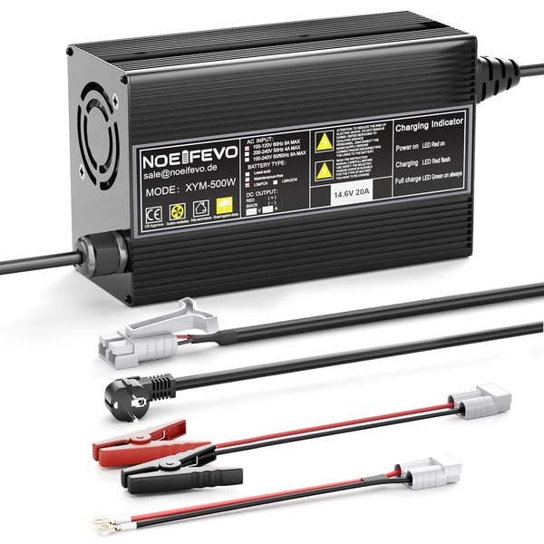 Noeifevo 14.6V 20A LiFePO4 Akku Ladeger&auml;t Review