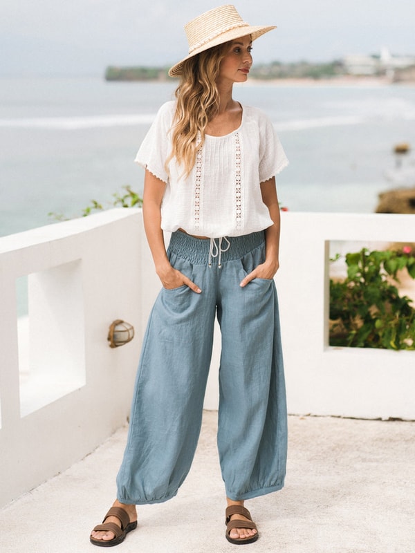 Nomad the Label Sadhu Linen Pants Review