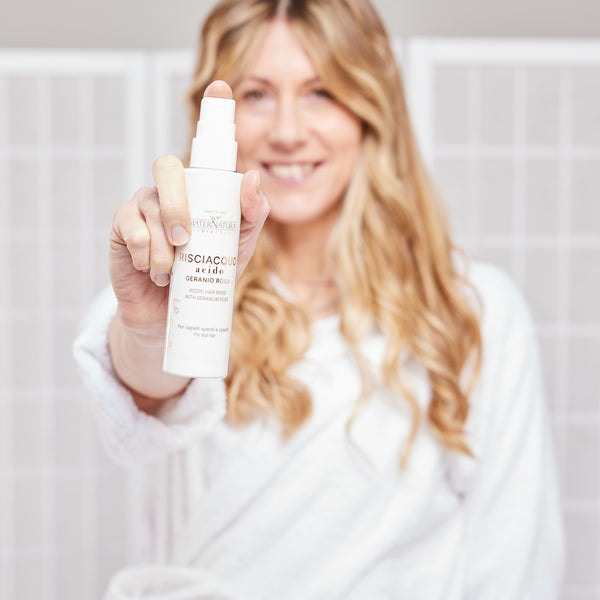 Nordic Natural Beauty Acidic Hair Rinse with Geranium Rose Recension