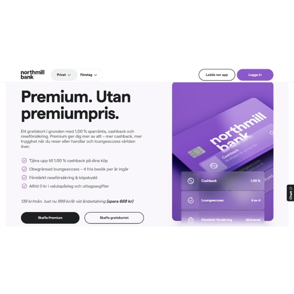 Northmill Bank Premium Card Recension