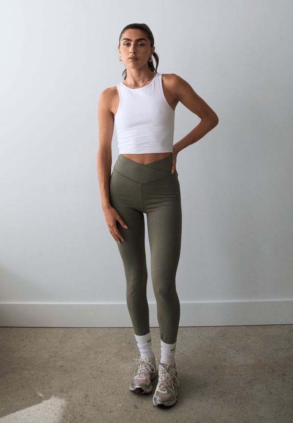 Not Basics Organic Cotton Wrap Leggings Review