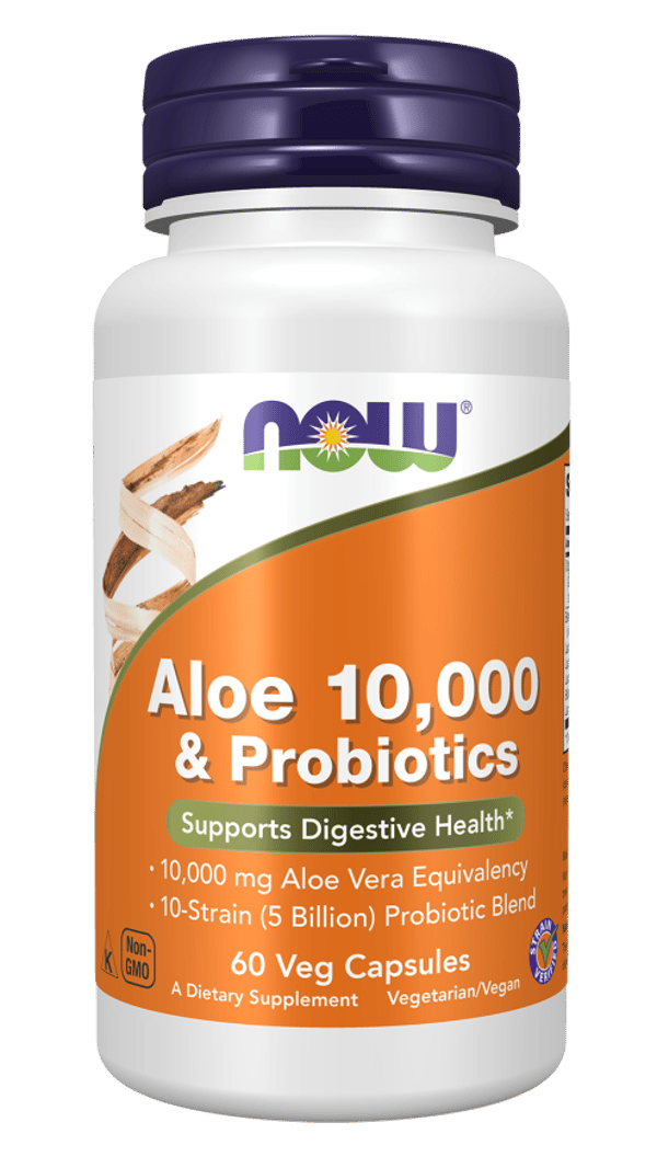 NOW Foods Aloe 10,000 & Probiotics Review