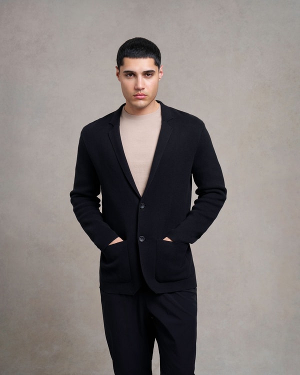 Now You Live Charley Knitted Blazer Review