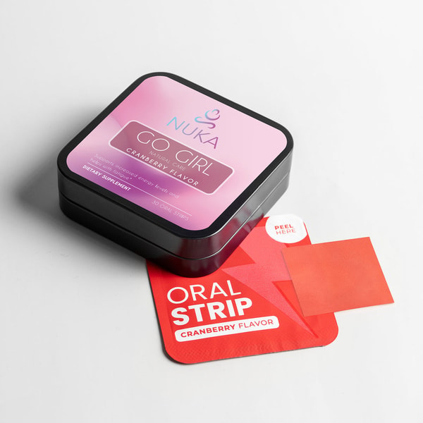 NUKA LOVE Go Girl Energy Strips Review