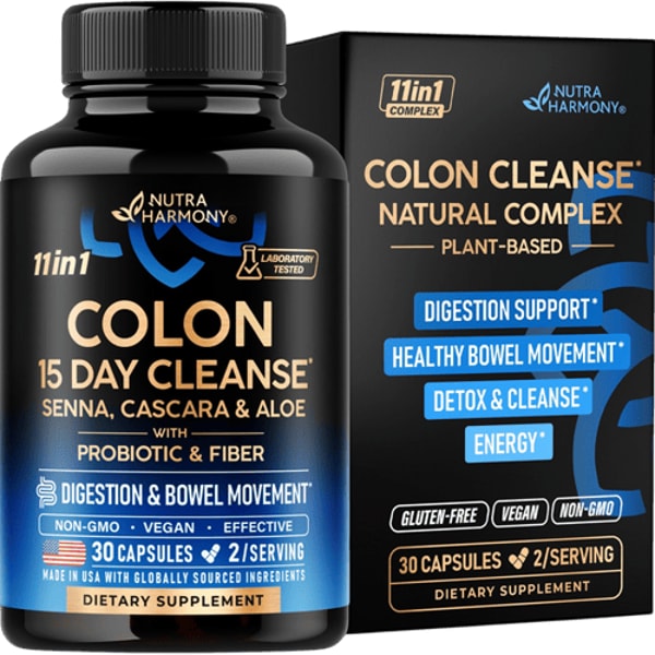 Nutraharmony 15-Day Colon Cleanse Complex Review