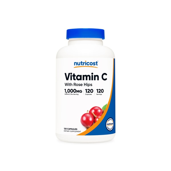 Nutricost Vitamin C with Rose Hips Capsules Review