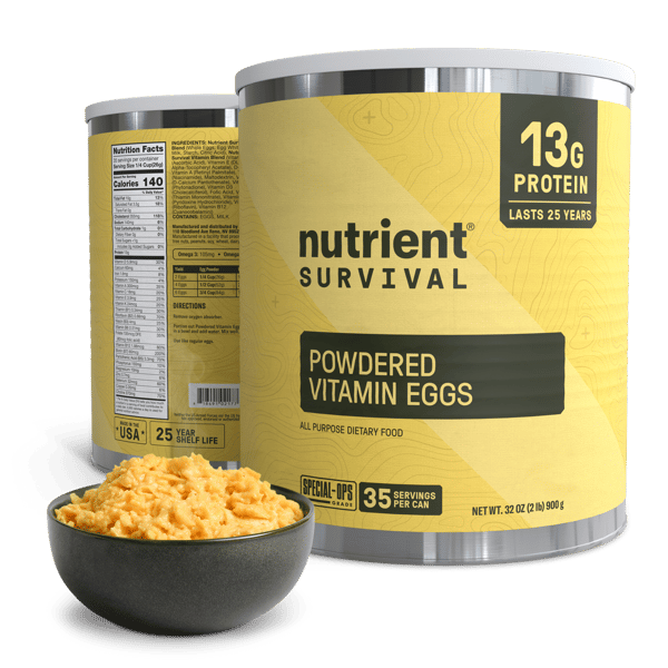 Nutrient Survival Powdered Vitamin Eggs Review
