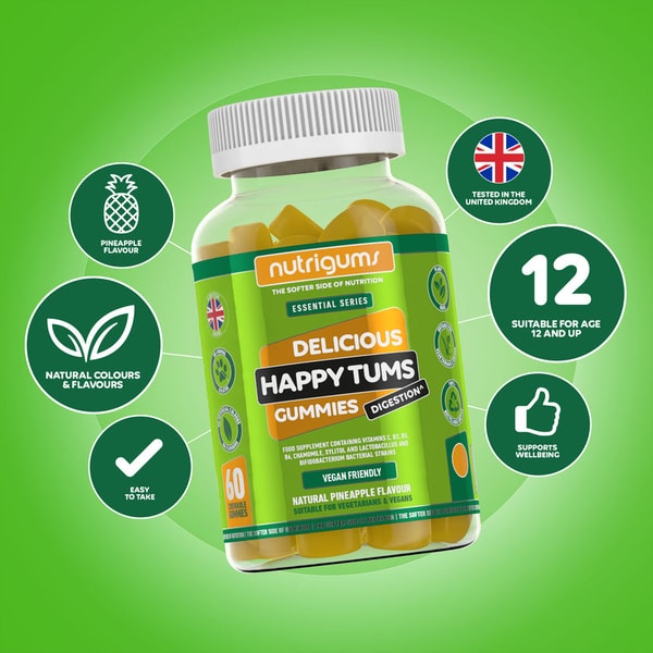 Nutrigums Happy Tums Digestion Complex Review