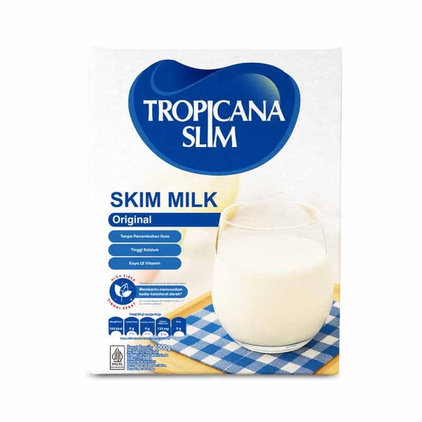 Nutrimart Tropicana Slim Milk Skim Original 1000g Ulasan