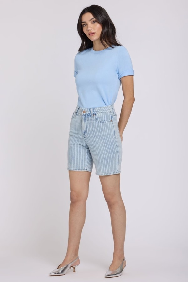 NYDJ Erin Relaxed Denim Short avis