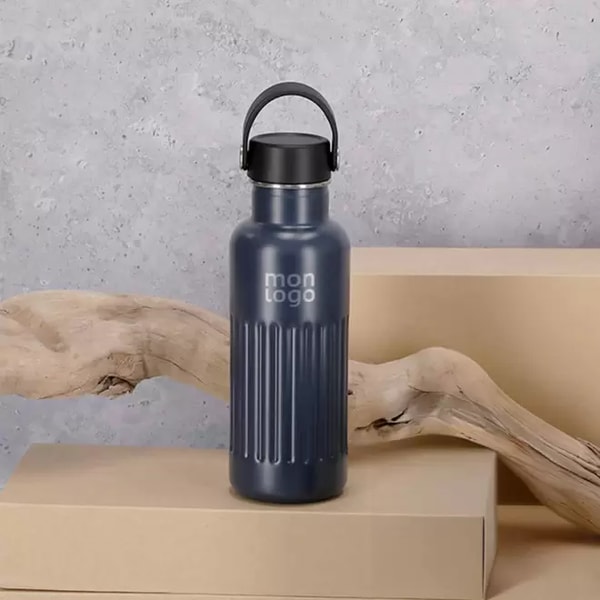 Objetrama Bouteille isotherme en acier personnalis&eacute;e 500ml 'Lucia' Avis