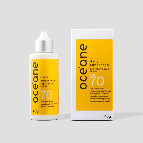 Oc&eacute;ane Protetor Solar Facial Fps 70 - Daily Sunscreen Avalia&ccedil;&atilde;o