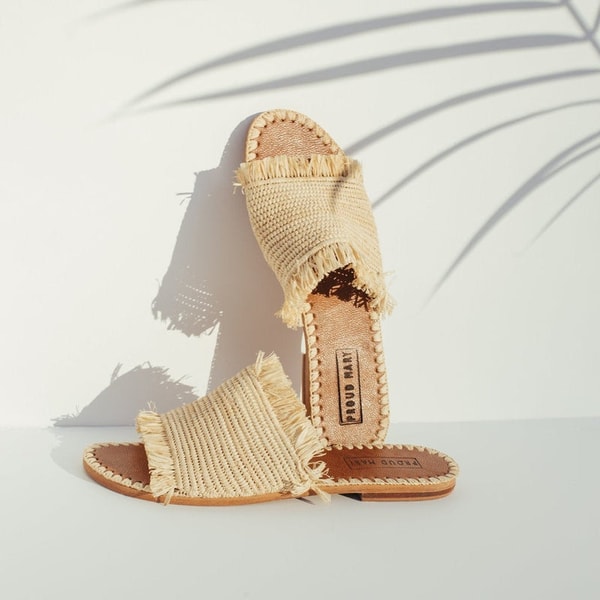 Ocelot Market Women's Raffia Fringe Slide Review