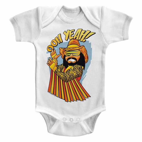 Macho Man Baby Oh White Baby Onesie T-Shirt Review