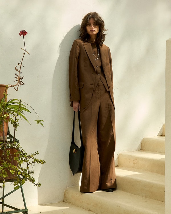 Officine G&eacute;n&eacute;rale Rosa Pant Italian Lyocell Linen Cotton Review