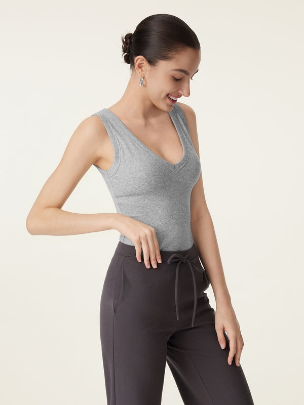 OGLmove Stretchy V-neck Cotton New Airy Brami Tank Review