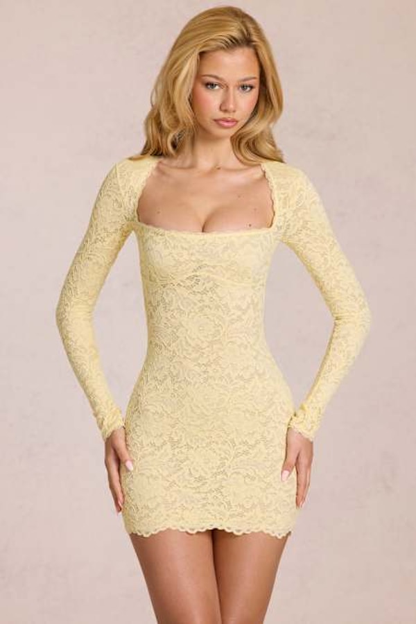 Oh Polly Darla Lace Mini Dress Review