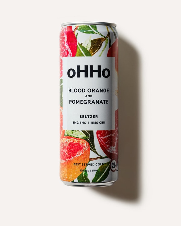 oHHo Blood Orange and Pomegranate Seltzer Review